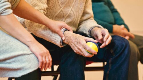 elder receiving care