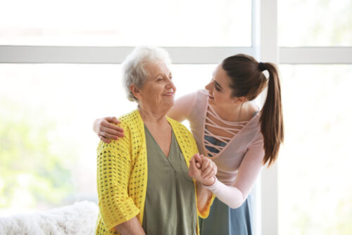 nursing home visitor